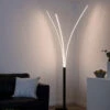 Maja Black 3 Arm LED Floor Lamp