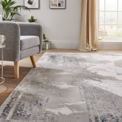 Skyline Ivory Navy Rug Collection -Housingunits 1be74584aa9bf0ddf5e0159ade92c618