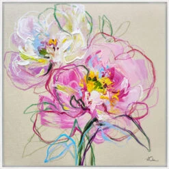 Elegant Flourish Canvas