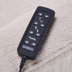 Himolla Loona Small Cream Fabric Electric Recliner Chair -Housingunits 1c6e8803cc812c950cb69419bf85bb7f