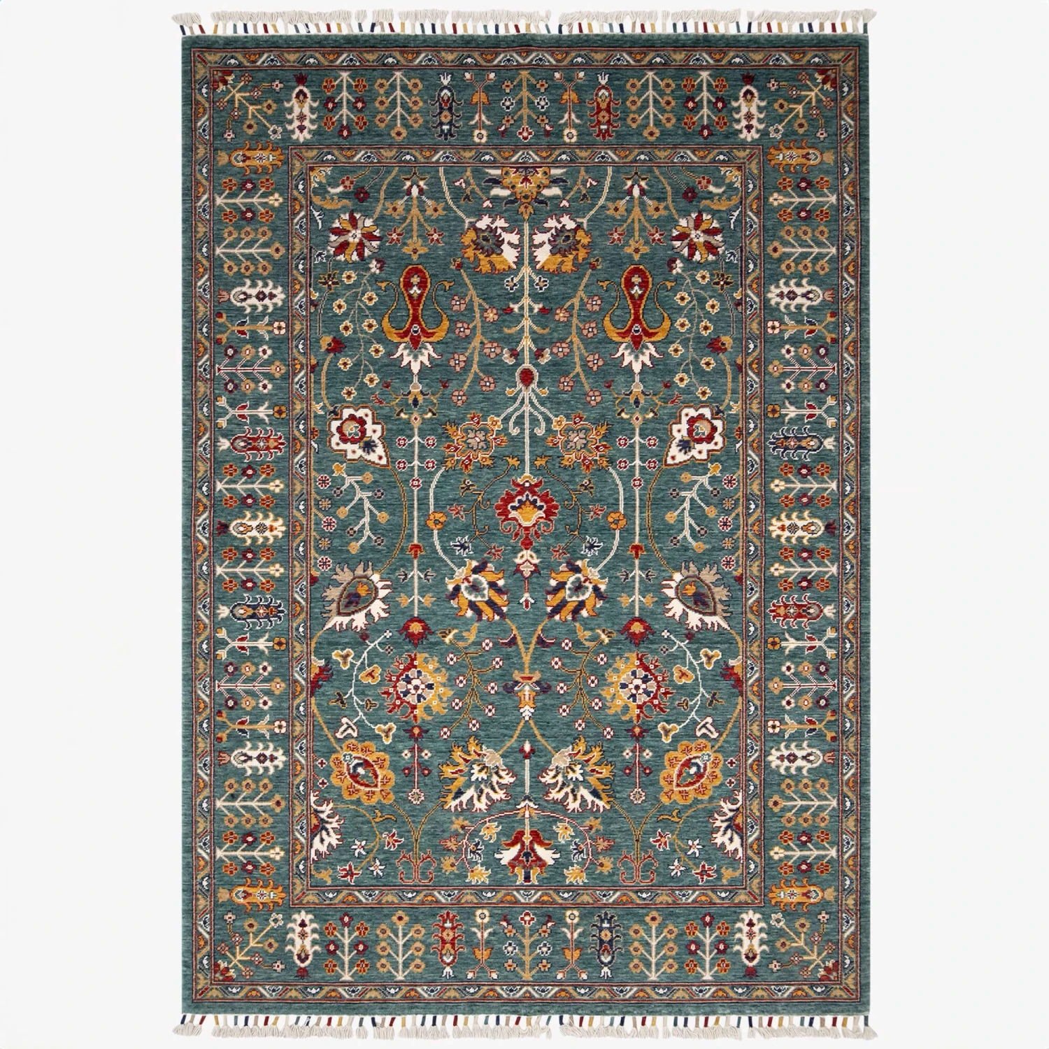 Amiri Green 200cm X 290cm Rug 1 Amiri Green 200cm X 290cm Rug