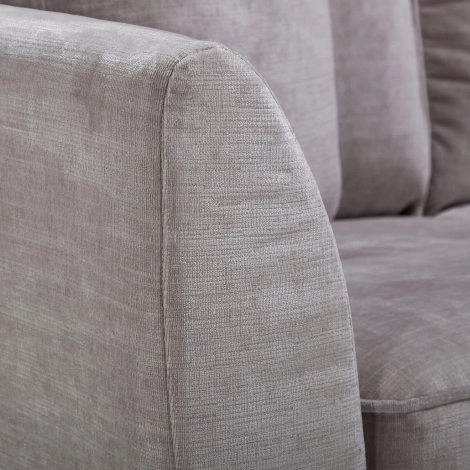 Aurelia Maeve Natural Fabric 2 Arm Left Hand Corner Chaise Sofa 3 Aurelia Maeve Natural Fabric 2 Arm Left Hand Corner Chaise Sofa - Image 3