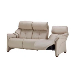 Himolla Chester Cream Leather 3 Seater Manual Recliner Sofa -Housingunits 1dbf4523a22bc3675458d9283b0529a7