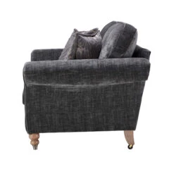 Carolina Grey Chenille Fabric 3 Seater Sofa -Housingunits 1fe51f9236b4dd5bf186bd571abecc4a