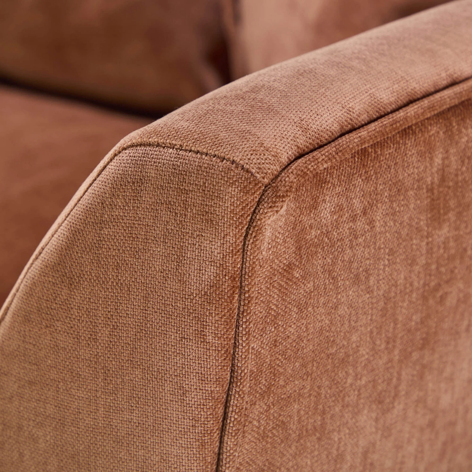 Nomad Dusk Apricot Fabric Snuggler Sofa 6 Nomad Dusk Apricot Fabric Snuggler Sofa - Image 6