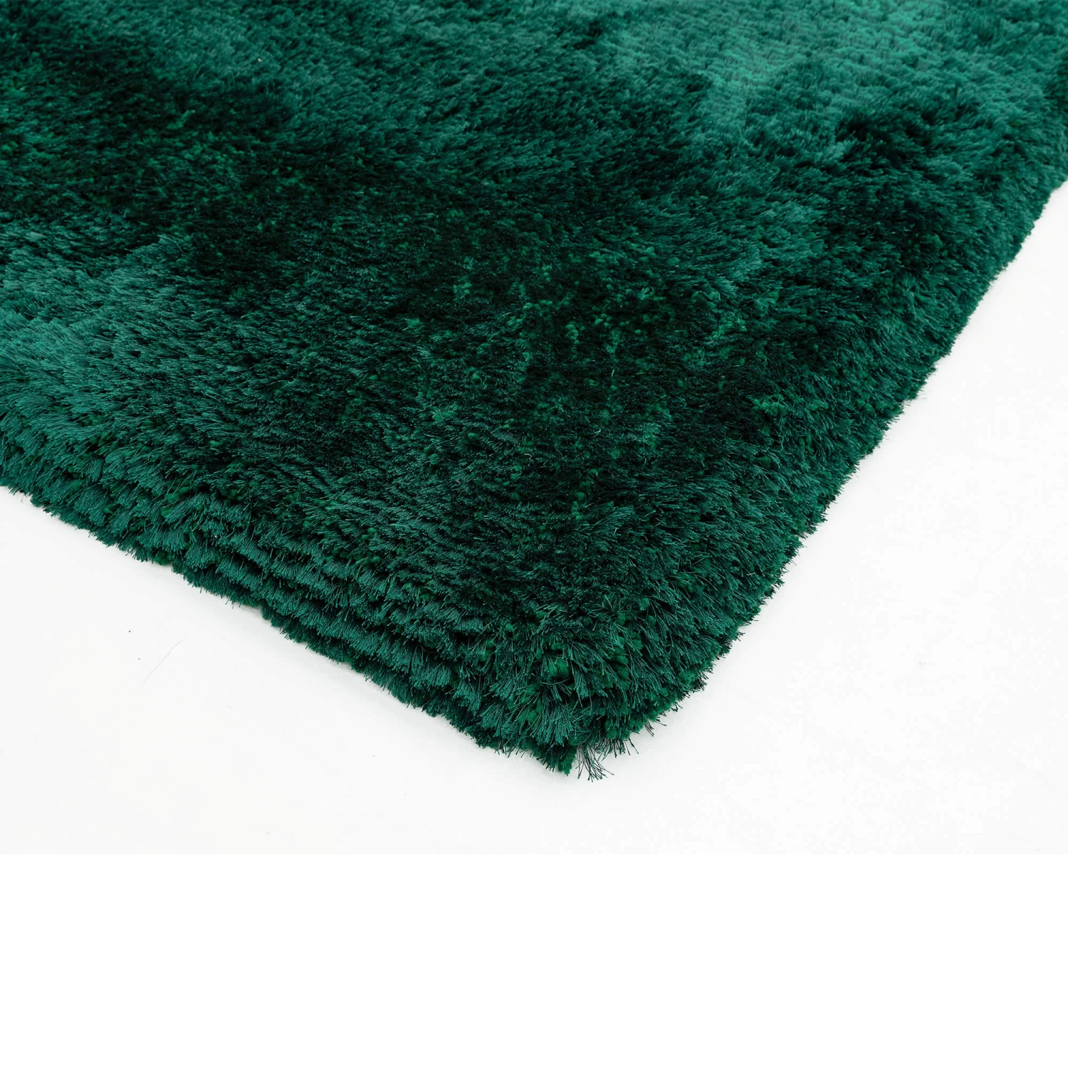 Plush Shaggy Emerald 120cm X 170cm Rug 4 Plush Shaggy Emerald 120cm X 170cm Rug - Image 4