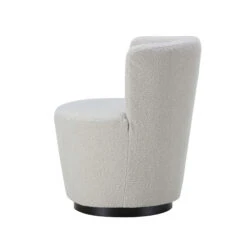 Matilde Ivory Boucle Fabric Swivel Chair 6 Matilde Ivory Boucle Fabric Swivel Chair -Housingunits 21347e763345eceac8103436a13e134d