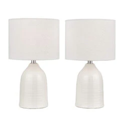Laura Ashley Penny Cream Twin Table Lamps -Housingunits 218d2aeaa93678e9c8d02d91a218dab6 1