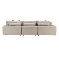Genevieve Tuscan Ivory Fabric 3 Seater Sofa -Housingunits 2379f6ac62ccd5c874f09f878d184730