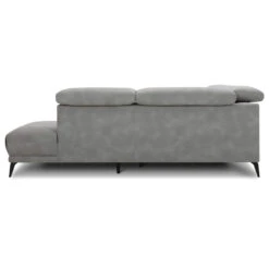 Casper Grey Fabric Corner Sofa (Right) -Housingunits 238709ce2637fd641d45a1bec157fc2f