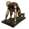 Bronze Runner Figurine