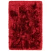 Plush Shaggy Red 140cm X 200cm Rug