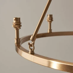 Chester 6 Light Brass Pendant -Housingunits 24837dc1b94c6ad94cd380a9d091da50