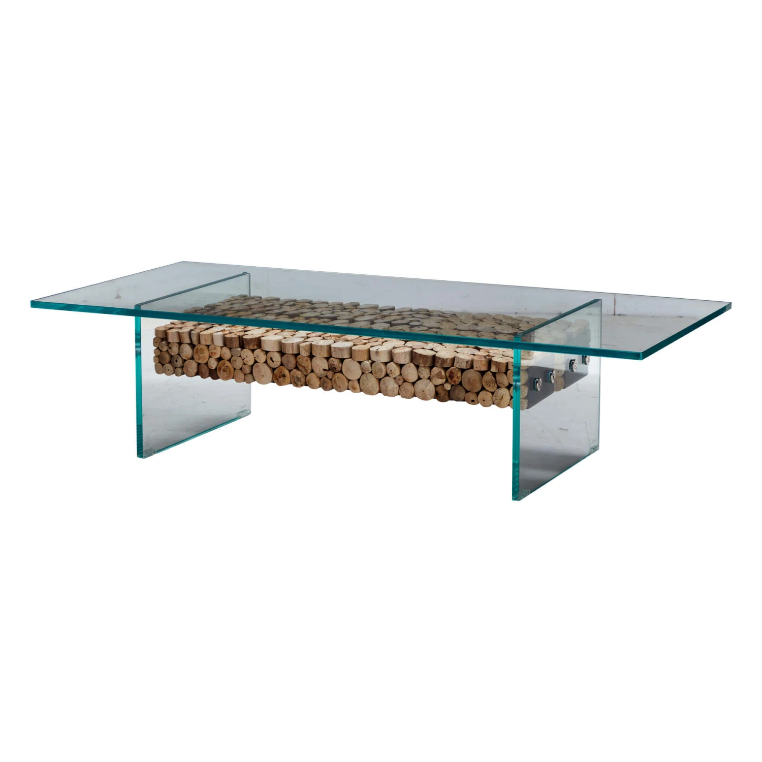 Naturalis Wood And Glass Coffee Table 2 Naturalis Wood And Glass Coffee Table - Image 2