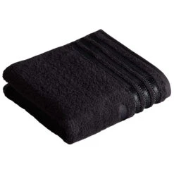 Vossen Cult De Luxe Black Hand Towel