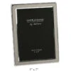 Flat Edge 5x7in Silver Plated Photo Frame