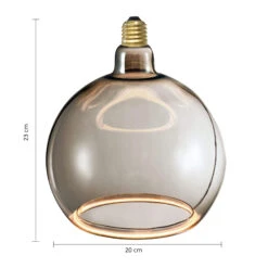 Aura Smoked Glass LED 20cm Sphere Bulb -Housingunits 28e1d13b23b25eaf49bdbfc5f6a2421d 1