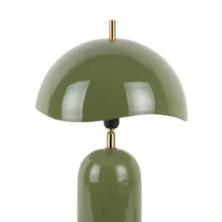 Querido Jungle Green Enamel Table Lamp -Housingunits 28e50276070bf16fb95a612acc38f6d0