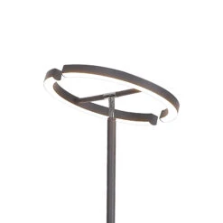 Vague Dark Grey Uplighter & Reading Light Floor Lamp -Housingunits 29952ec5755f030ec4cfe5924954d6d4