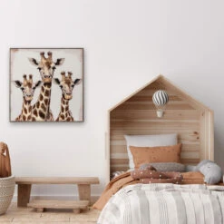Three Giraffes Canvas -Housingunits 29ce900e5e35d3d3225f6574b41915fe