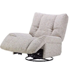 Marco Greige Fabric Power Glider Recliner Chair -Housingunits 2a46d283f30b1728974e3eacfaa40107