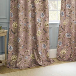 Porcelain Garden Blush Pink Chenille Room Darkening Pencil Pleat 66" X 54" Curtains 6 Porcelain Garden Blush Pink Chenille Room Darkening Pencil Pleat 66" X 54" Curtains -Housingunits 2a793bfb709736a250c213bc0e756d10