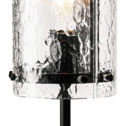 Alonza Matt Black & Clear Cobbled Glass Table Lamp 7 Alonza Matt Black & Clear Cobbled Glass Table Lamp -Housingunits 2b5d9998bd0f3cfe7a8149ea1281849c