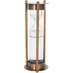 Columbia Small Antique Brass Sand Timer