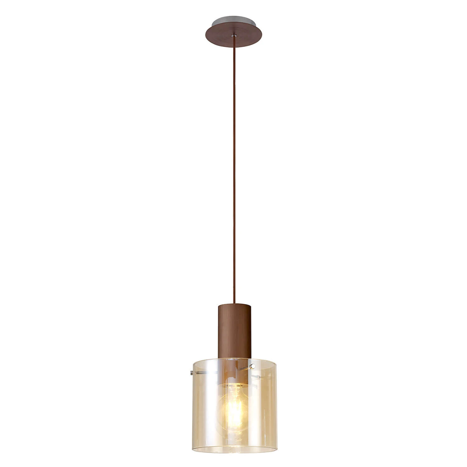 Chelsea Mocha & Amber Pendant Light 1 Chelsea Mocha & Amber Pendant Light