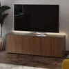 Frank Olsen Intelligent 150cm Grey Gloss & Walnut TV Unit