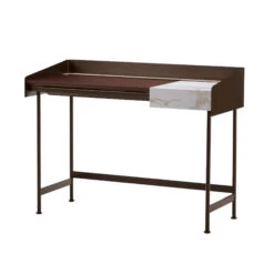Bontempi Secret Lacquered Dark Brown Desk