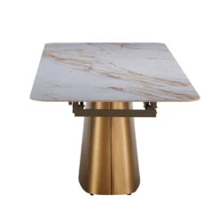 Priama White Ceramic Dining Table -Housingunits 2cbe95571b96d0eb7142b20b0d7d44bf