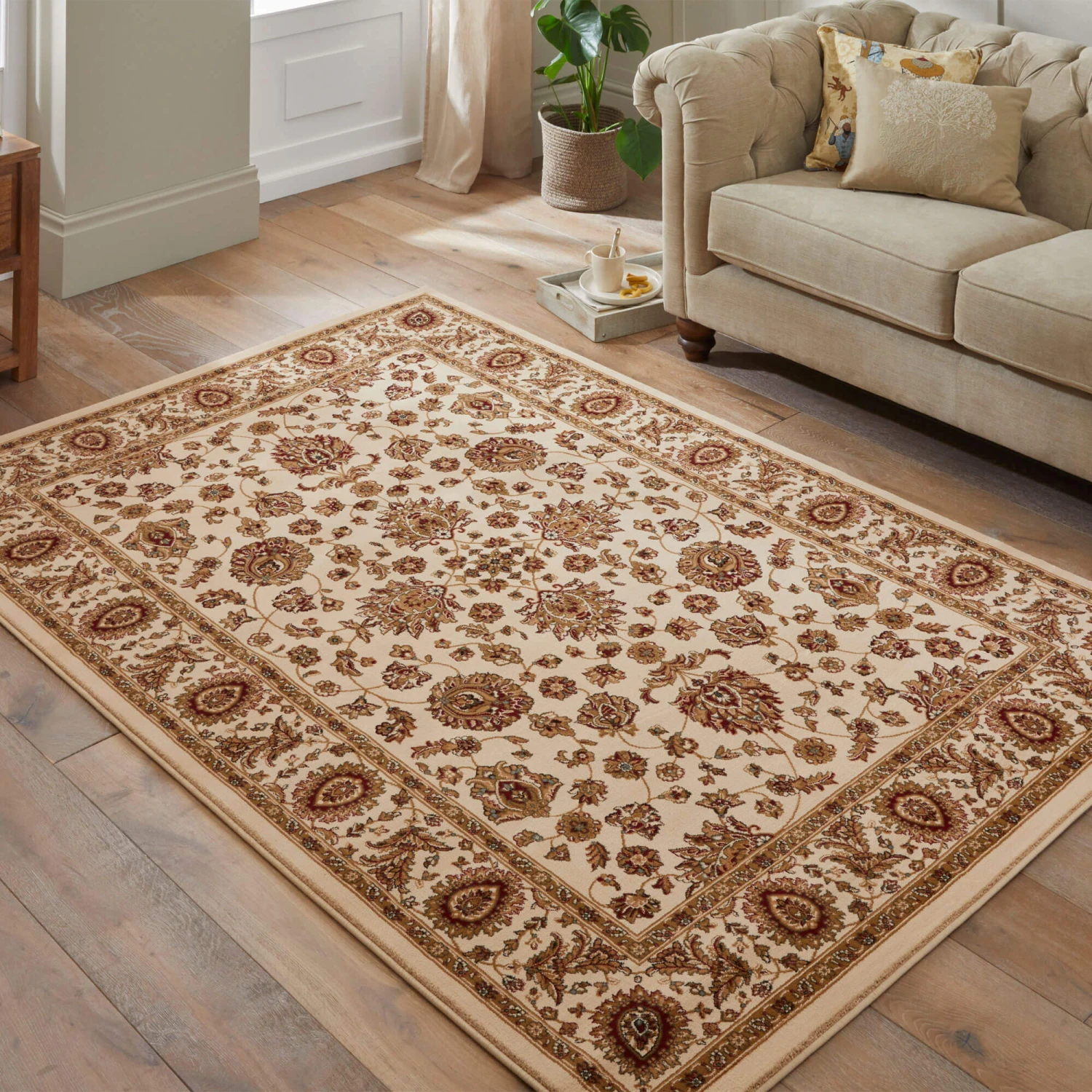 Grand Heritage Cream 200cm X 290cm Rug 1 Grand Heritage Cream 200cm X 290cm Rug