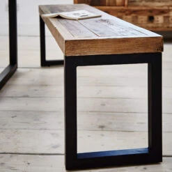 Malmo Reclaimed Timber Large Dining Table Bench -Housingunits 2e414a93cab0b0a3bfbb7d4466df5f79