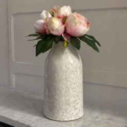 Laura Ashley White Lowick Medium Vase -Housingunits 2f9dd0d155075c8d3bd35e7f04f47e56