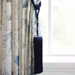 Laura Ashley Selby Midnight Tassel Tieback