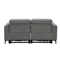 Frascati Misty Grey Fabric Power Recliner Loveseat -Housingunits 31997f356fe8926abc7d52855a7bad8c