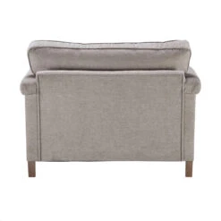 Buxton Grey Fabric Snuggler Sofa -Housingunits 328c5270266597d6e8d177b8f372b524 1