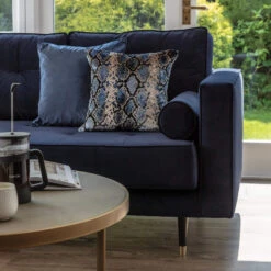 Riva Paoletti Stella Navy Cushion