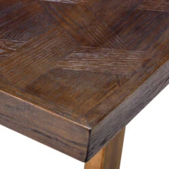 Olivia James Hemingway 220cm Mahogany Oak & Gold Dining Table & 6 Grey Chairs With Gold Legs 19 Olivia James Hemingway 220cm Mahogany Oak & Gold Dining Table & 6 Grey Chairs With Gold Legs -Housingunits 34533dded9583609262f91448e974dd3 1