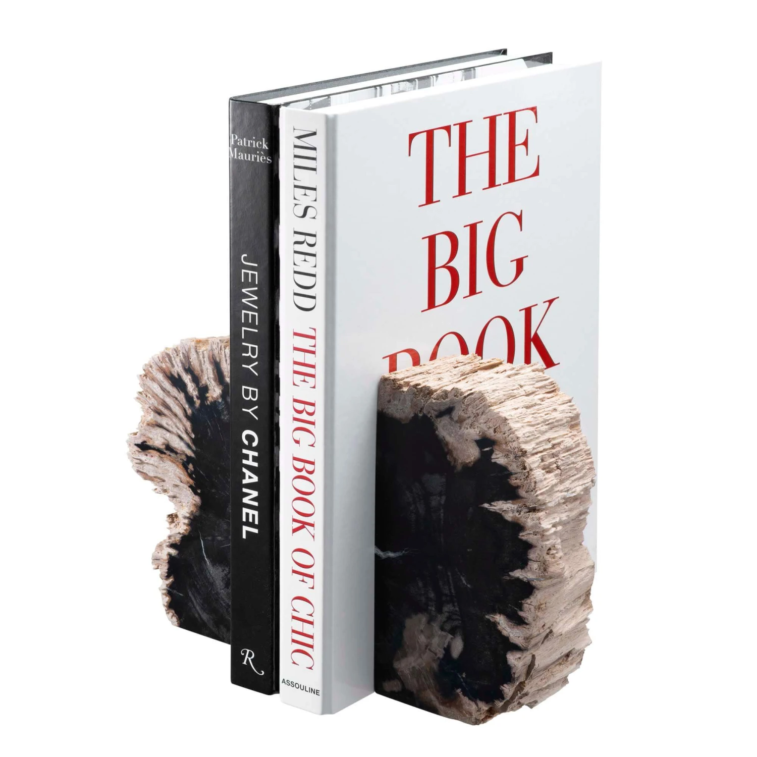 Eichholtz Opia Set Of 2 Petrified Wood Bookend 1 Eichholtz Opia Set Of 2 Petrified Wood Bookend