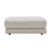 Naxos Large Tyne Natural Fabric Footstool