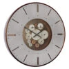Bronze Clocksmith Metal Cog Wall Clock