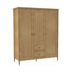 Ercol Teramo Oak 3 Door Wardrobe
