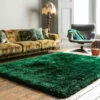 Plush Shaggy Emerald 120cm X 170cm Rug