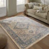 Legacy Blue Cream Rug Collection