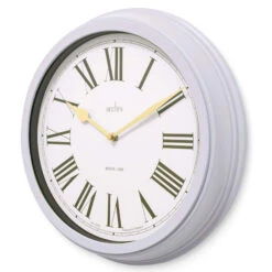 Turin Mist Indoor Outdoor Wall Clock