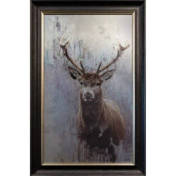Framed Stag Wall Art