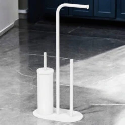 Aspen White 3 In 1 Toilet Butler