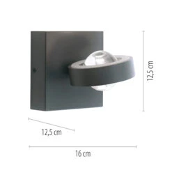 Oeil Anthracite RGB Smart Home Wall Light -Housingunits 36f725699a4b1e82e3ef2dab2450a235 1